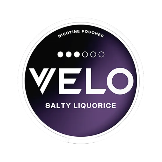 VELO Salty Liquorice - Vitt snus online